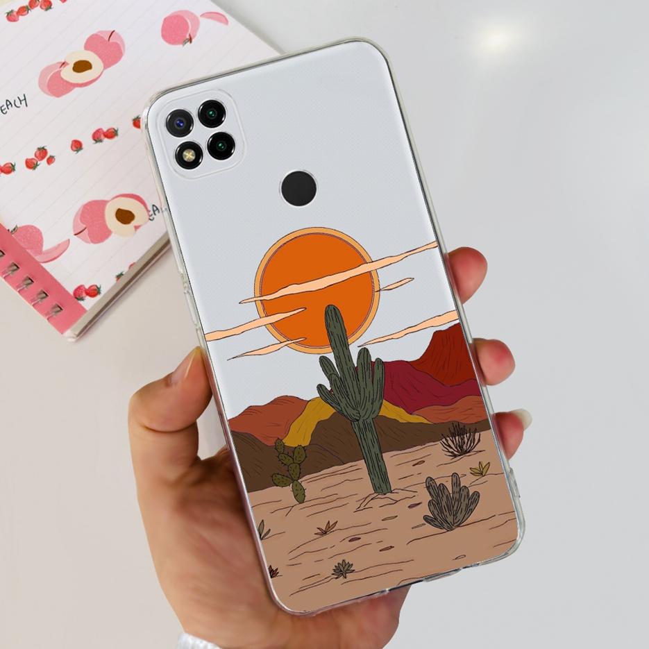 For Xiaomi Redmi 9C Case Cute Spaceman Soft Silicone Phone Case For Xiaomi Redmi 9C NFC 9 C Redmi9C Back Cover 6.53'' Funda Capa