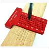60mm Hole Positioning Ruler Crossed Woodworking Marking Scriber T60