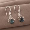 Labradorite Earrings, Handmade Gemstone 925 Sterling Silver Earrings Balancing Jewelry, For Gift Silver Earrings Gift For Women