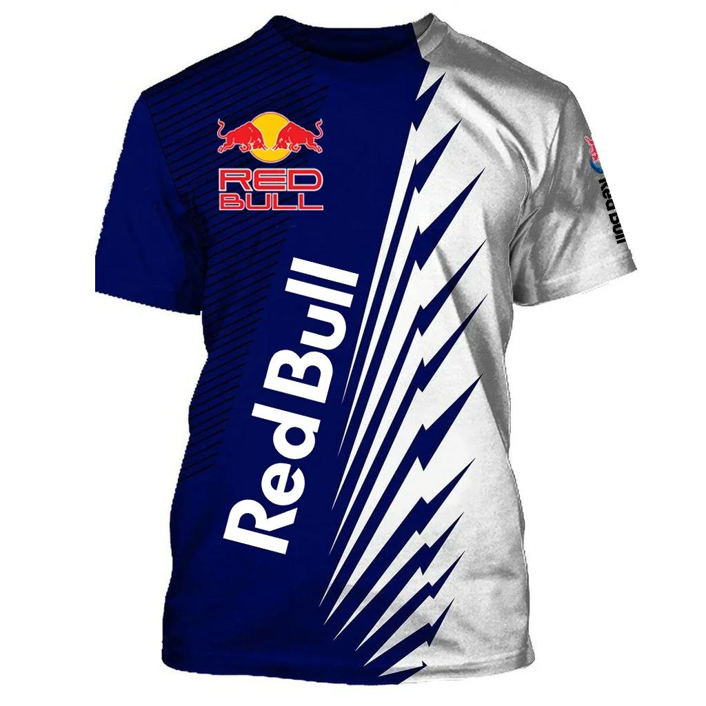 Red Bull Racing Team Bekleidung F1 Formelrennen T-Shirt Herren Motorrad Off-Road Fahren Trainingsshirt