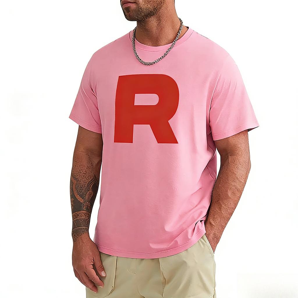 Animation and comics Logo Printed TShirt Summer Mens and Womens Plus Size Harajuku Trend Loose Casual Short Sleeve Top