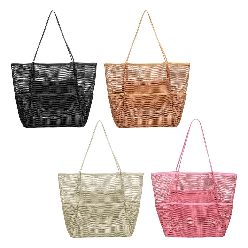 Beach Bag Shoulder Storage Handbag for Travel Vacation Camping Trip Swimming
