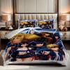 2/3Pcs Claude Strife Printed Quilt Cover Set Quilt Cover Set Includes Quilt Cover And Pillowcases - Perfect For Bedroom