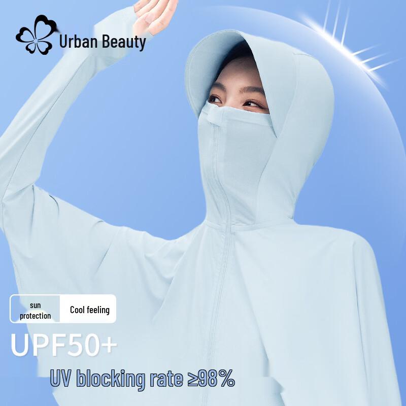 Urban Lady UV Protection Ice Silk Sun Jacket with Large Brim