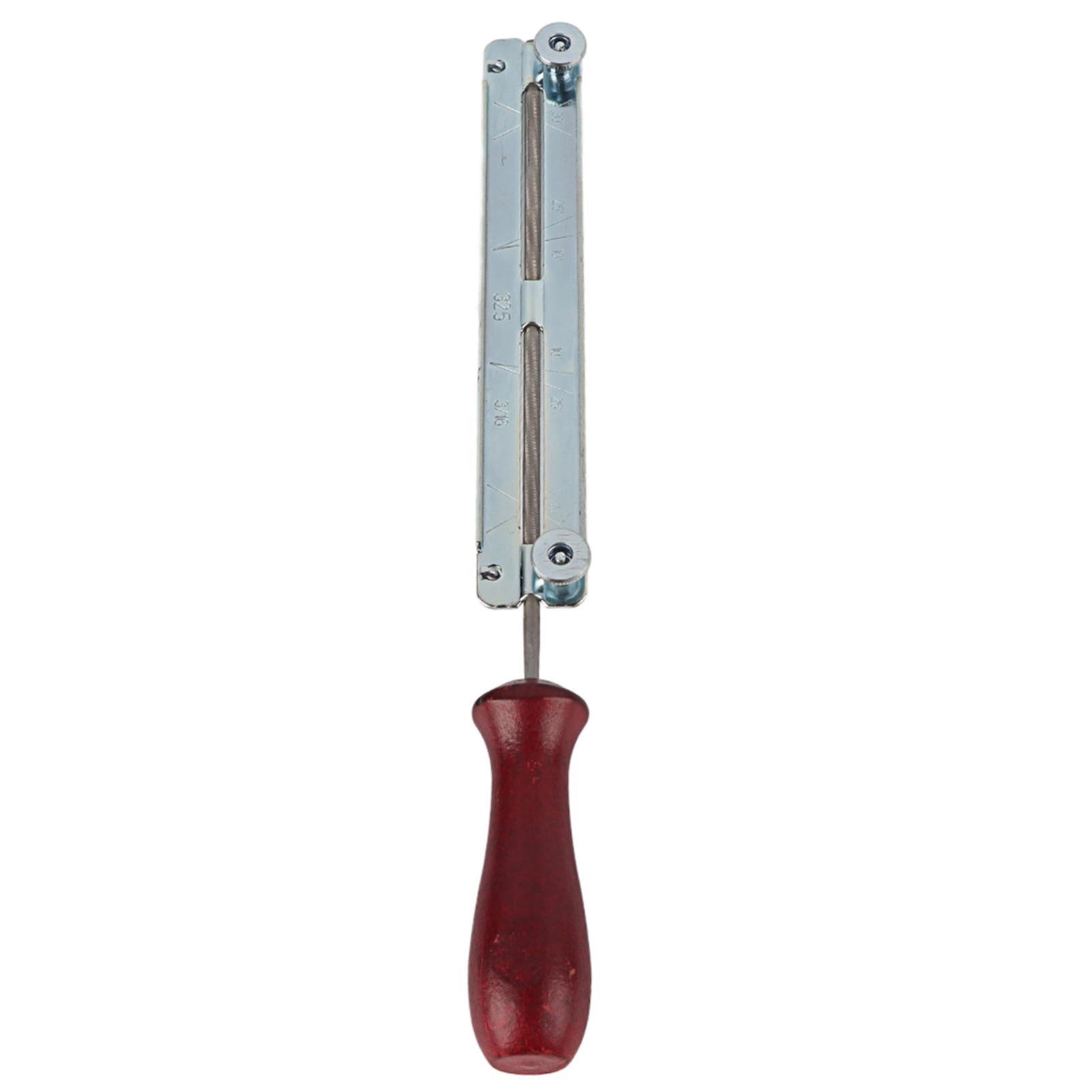 Chainsaw Sharpening Filing Chain Saw File Kit with hardwood handle(4mm)