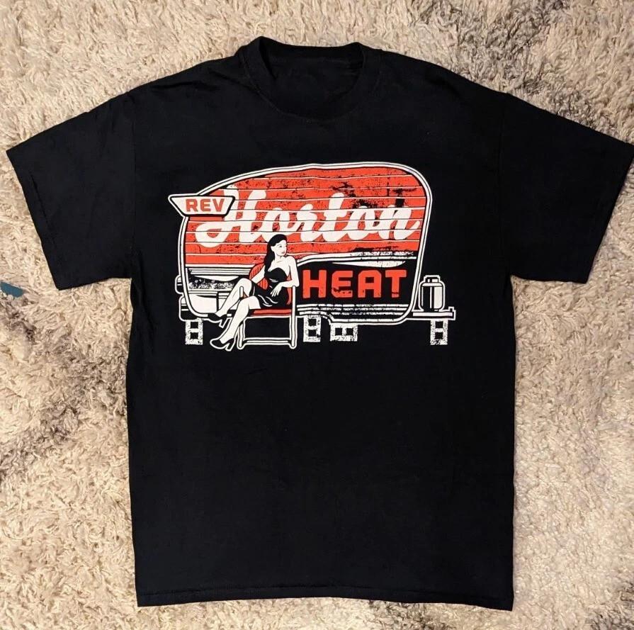 

Rare! Reverend Horton Heat Shirt Short Sleeve Unisex Black T Shirt PA233 Unisex T-Shirt S