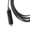 Satellite Car Dc Power Cable Gray Replacement to Cigarette Lighter Plug for Boats 12V