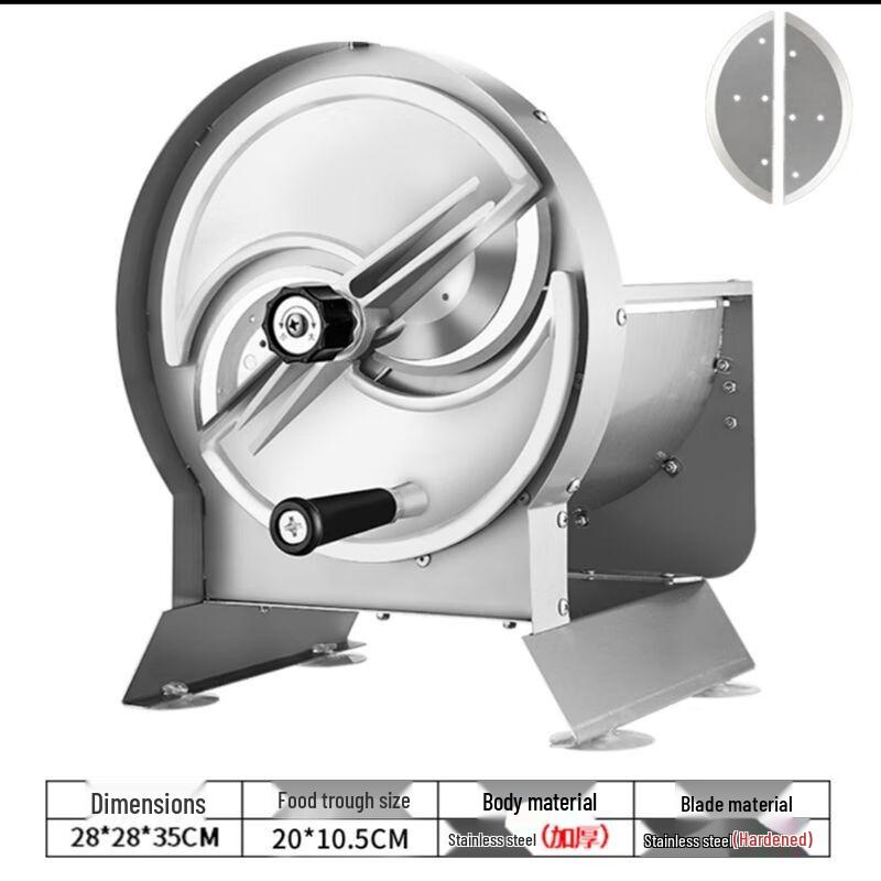 Manual Stainless Steel Multi-Function Slicer