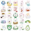 50 Cute West Highland White Terrier Stickers: Hand-Drawn Pet Decorations for Journals and Cards
