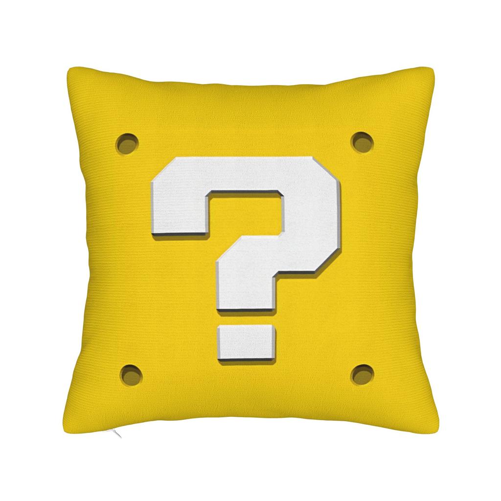 Marios 3 Pillowcase Polyester Cushion Cover Decoration Pillow Case Cover Home Zipper 45X45Cm