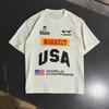 2026 Us Streetwear Rhude Equipunisext Emblem Print Tshirt For Unisex And Unisex Highquality Loosefitting Top Tshirt