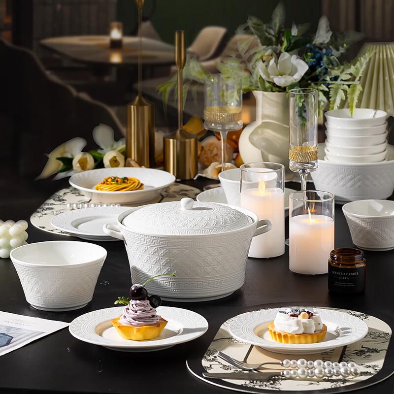 Underglaze Ceramic Dinnerware Set - Prosperous Era