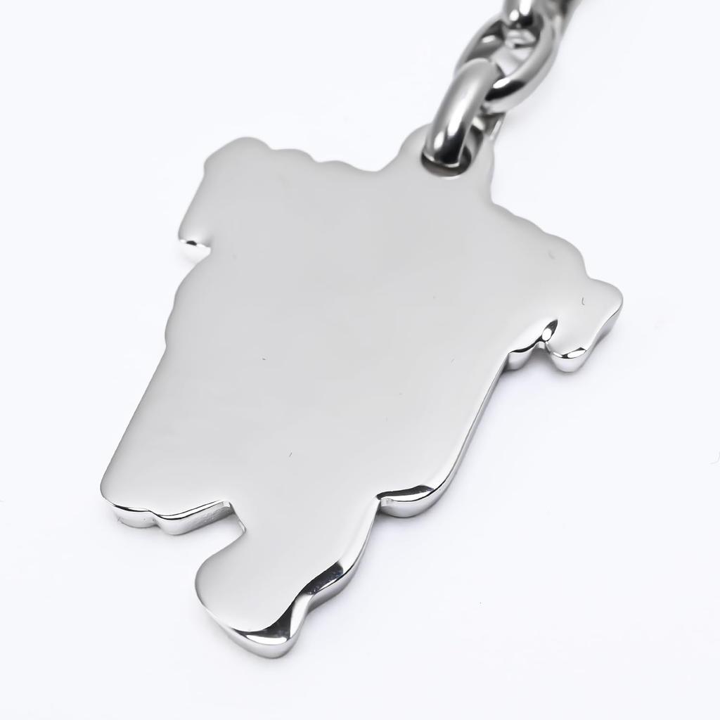 Paul Smith Devil Keyring Keychain for Silver and KEYR NMUDEV Made In the UK and Italy Men, Red, 25, [Product Code]