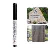 Stone Inscription Pen Fade And Water Resistance Stone Paint Marker For Outdoor Gravestones And Tombstone Restoration