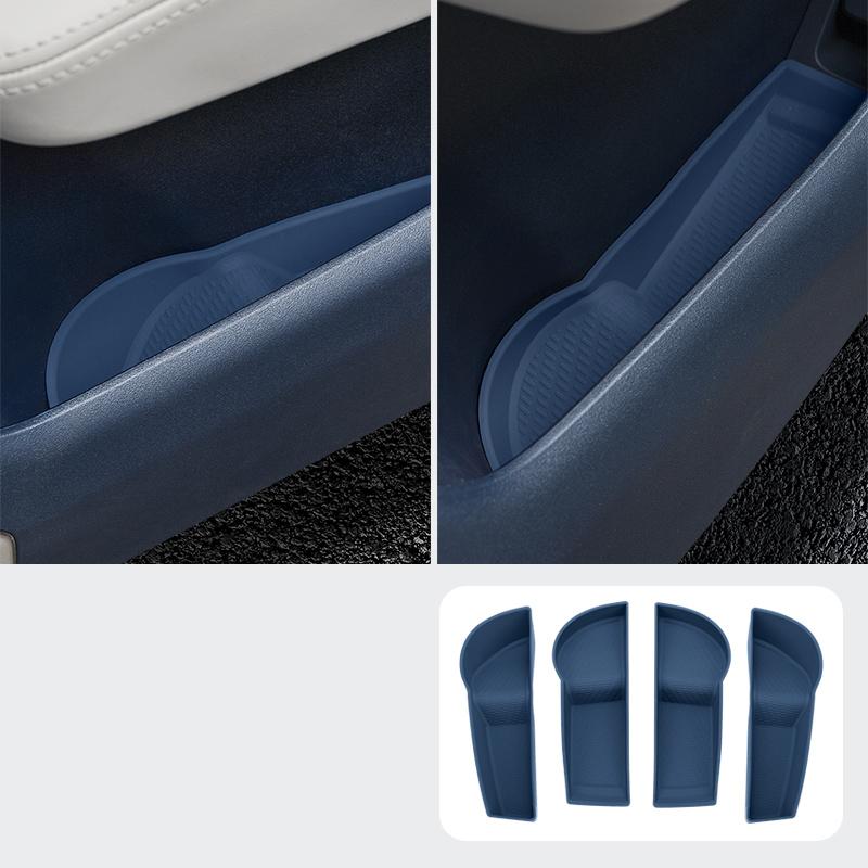 For Zeekr 007 2024 2025 Car Wireless Charging Mat Silicone Mat Non-slip Storage Organizer Interior Supplies Auto Accessories