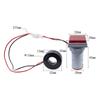 ThreeDigit Display AC Current Voltage Frequency 3in1 Indicator 22mm Square Head LED