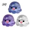 TPR Stress Ball 1/3Pcs Clear Octopus Squeeze Toy Relief Mini Sensory Anxiety Relieving Sea Animal Hand Relaxation Tool Portable