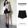 2025 Women's High-Waisted Slimming Shorts & Black Suit Outerwear - Spring/Summer Collection