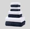 8 PC Coral Velvet Towel Bath Towel Square Towel Eight Piece Set Absorbent Soft Bath Towel Set Comfortable Textile Towels for The Home