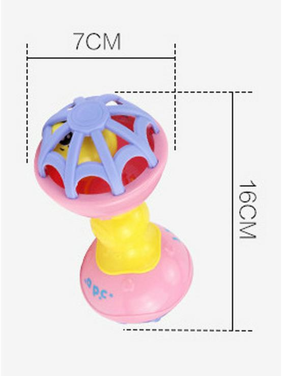 Sonaglio e giocattolo da afferrare per neonati, 6-12 mesi, per l'educazione precoce e i puzzle