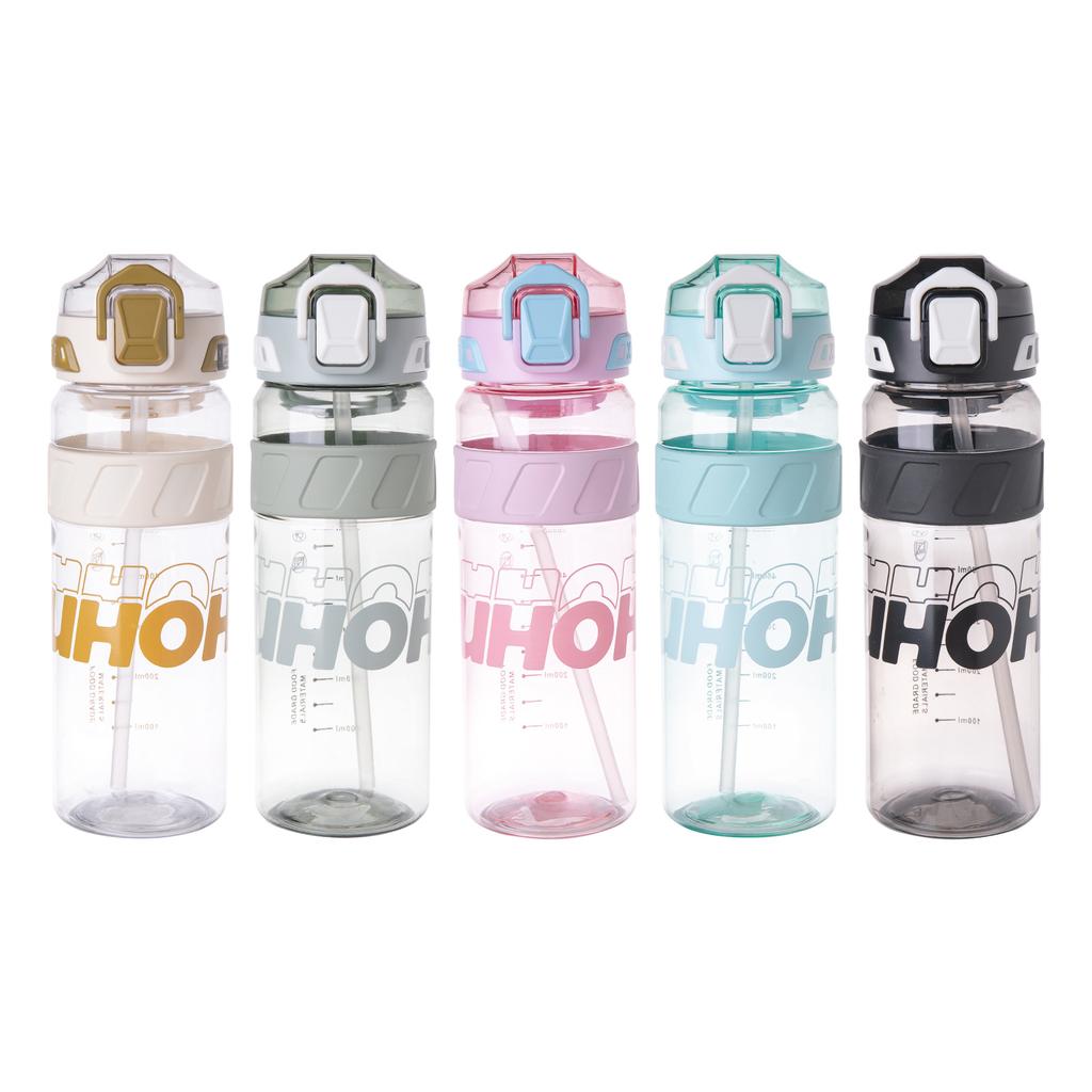 Water bottle large capacity sports kettle summer high temperature portable duckbill straw cup high value student cup