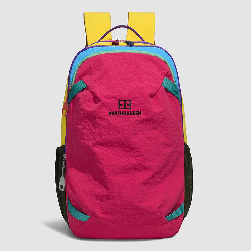 2026 Cross-Color Lightweight School Backpack - Large Capacity for Boys & Girls, Perfect for Outdoor Travel