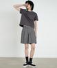 DUSTYWHITE Gray Pinstripe Shorts