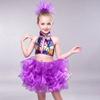 with Headwear Jazz Dance Costume Romantic Children Dance Outfit Stage Performance Costume  Kids