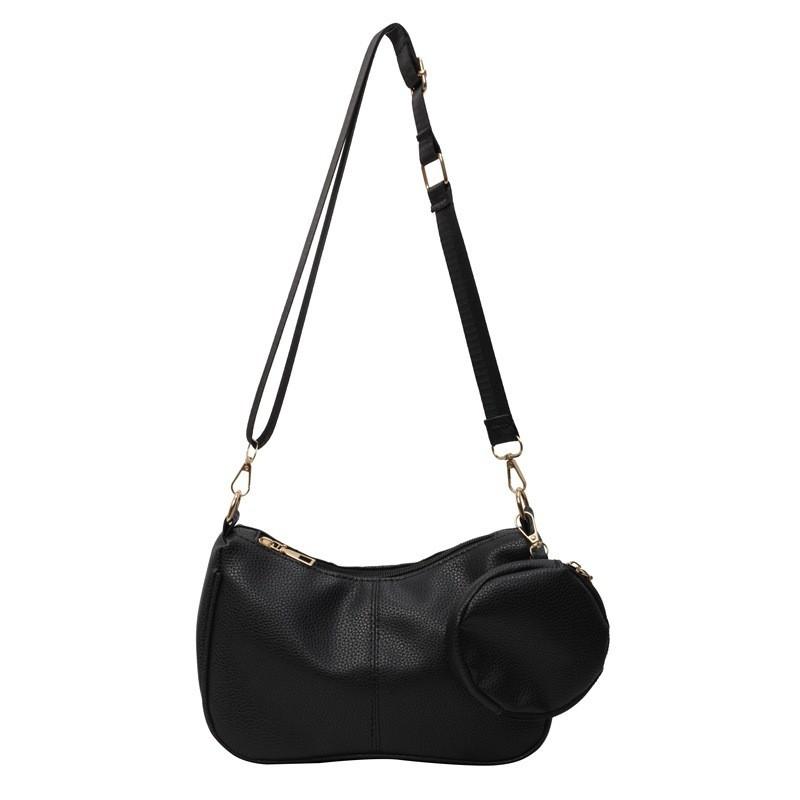 Stylish 2024 Minimalist Women's Shoulder Bag With Synthetic Leather Lining