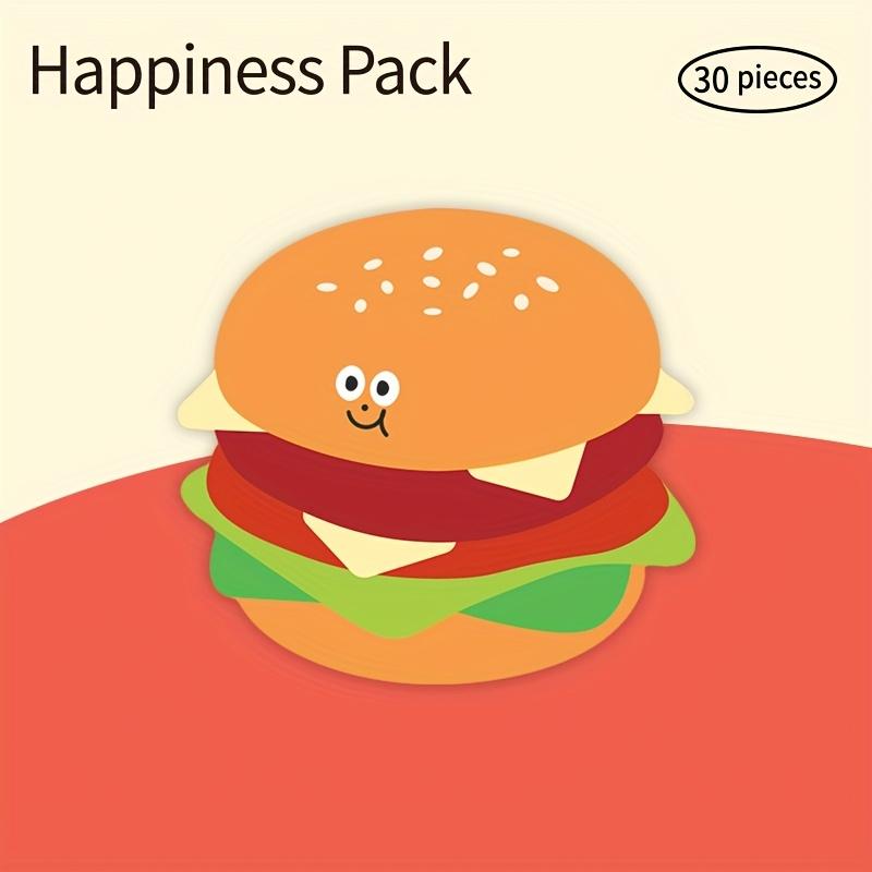 

Cute Funny Cartoon Food‑Shaped Sticky Notes, Creative Self‑Adhesive Memo Pads Ideal for Study Reminders and Daily Message Markin