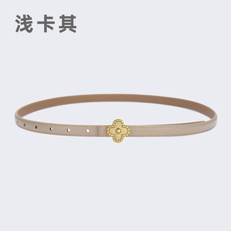 

Четыре сезона в наличии ремень женский новый модный универсальный костюм джинсы декоративный ремень Ins стиль натуральная кожа ретро черный ремень для брюк 105cm