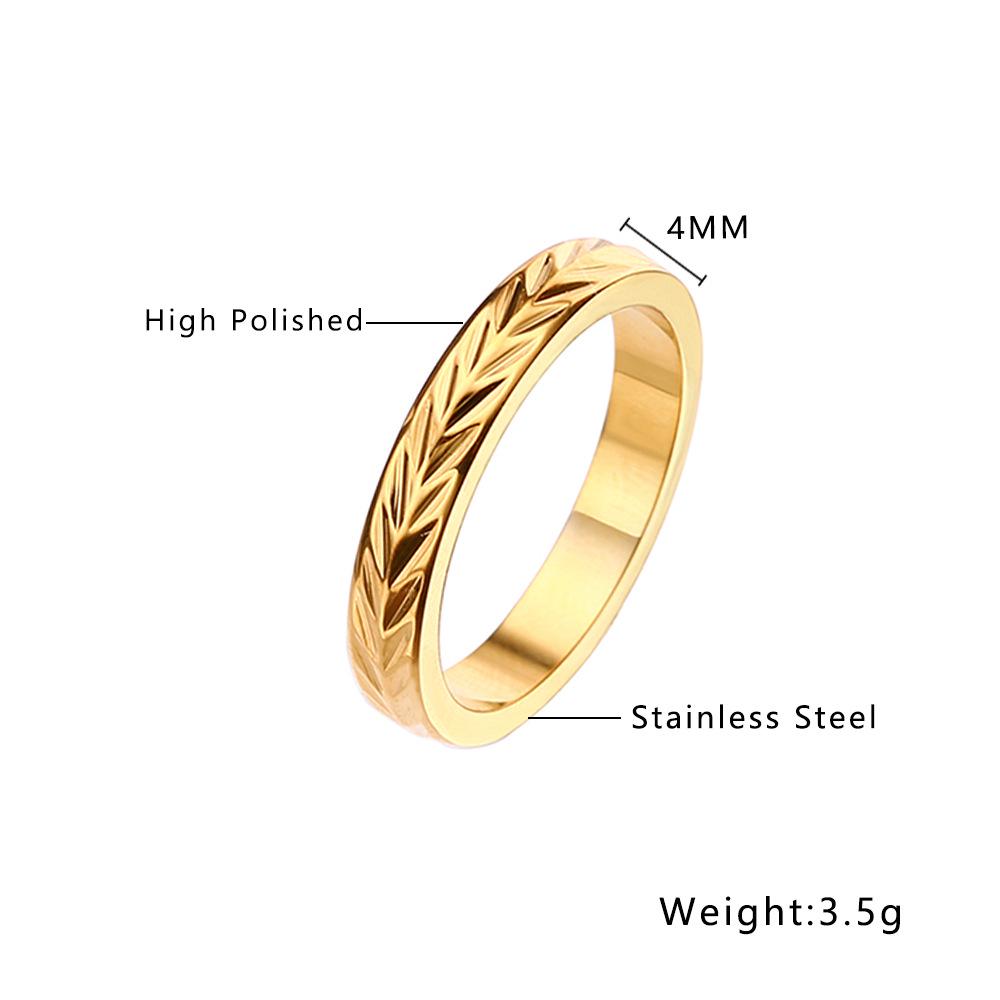 Women's Titanium Steel Diamond Ring: Colorfast, Lightweight Luxury, Trendy Thin Band