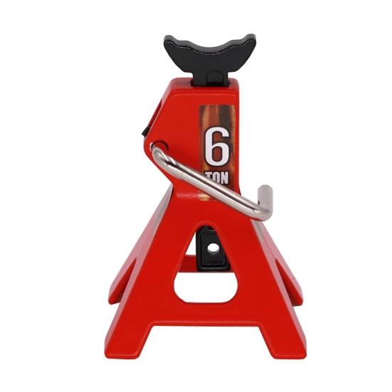 Car Toy Metal 6 Ton Scale Jack Stand Decoration for 1/10 RC Crawler Truck SCX10