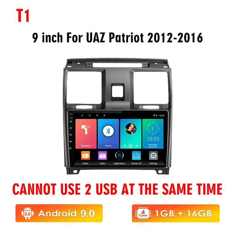 

Icreative Android автомобильный радио видеоплеер для УАЗ Патриот 2012-2016 GPS Авто BT стерео Carplay WIFI 1280*720P 2 Din