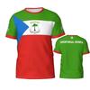 Camisetas para Hombre con Bandera de Guinea Ecuatorial Moda Regalo Para Aficionados al Fútbol Camiseta de Equipo 2024 Verano Casual Unisex Novedades en Tops y Camisetas