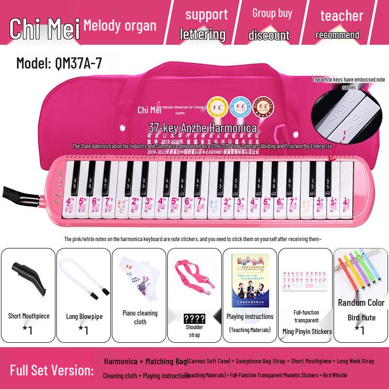 Chime 32/37-Key Harmonica: Perfect for Beginners, Students, and Professionals.