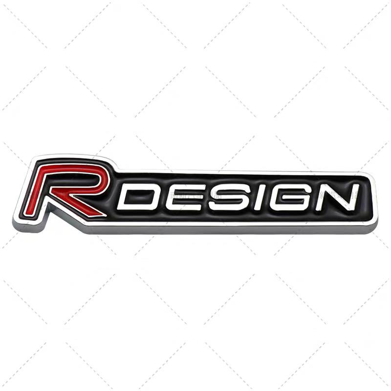 Car Trunk Logo Sticker Decoration Accessories For Volvo Rdesign Polestar AWD V50 S60 XC60 S40 XC40 XC90 V60 S80 S90 V90 V70 T6