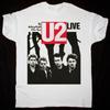 26 Zeldzaam U2 The Unforgettable Fire Tour Wit Heren T-shirt S tot 3XL Cadeau Fans Unisex T-shirt