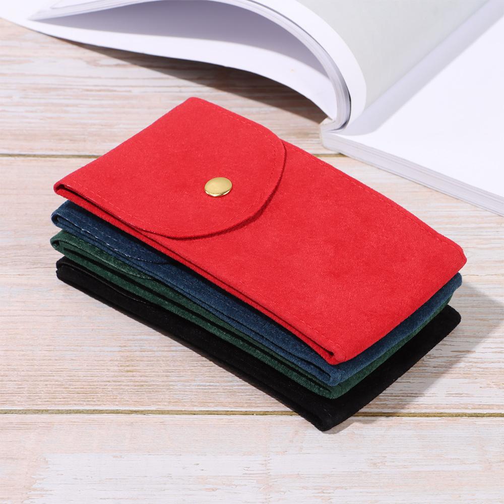 Portable Watch Bag Gift Shock-proof Press Velvet Snap Design Jewelry Box Watch Packing Pouch Storage Bag Single Watch Display