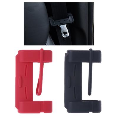 Universal Silicone Car Seat Belt Buckle Covers Clip Anti-Scratch