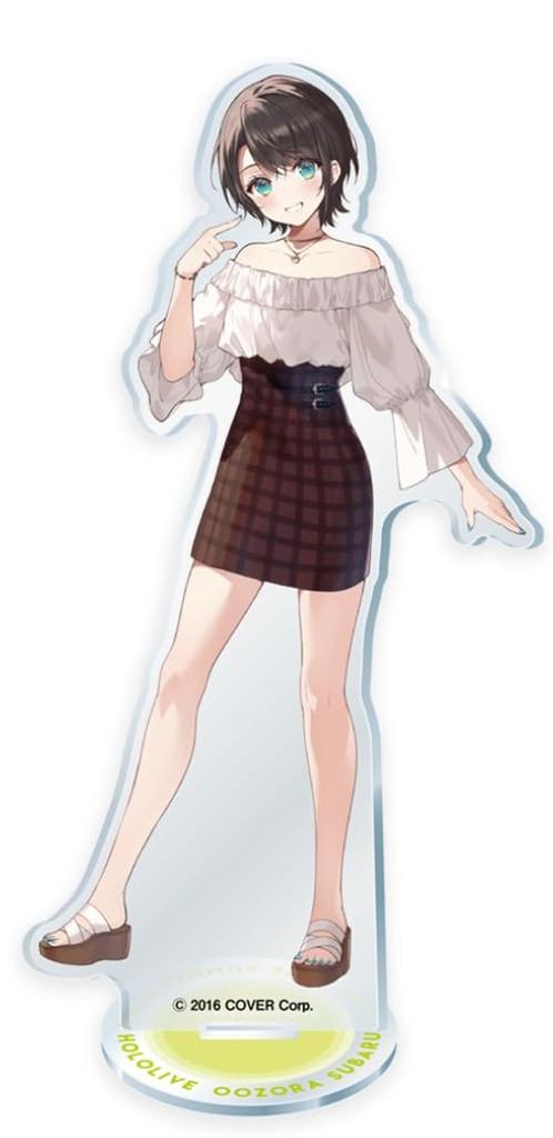 Acrylständer für die Kampagne „Hololive x Lawson“ von Ozora Subaru