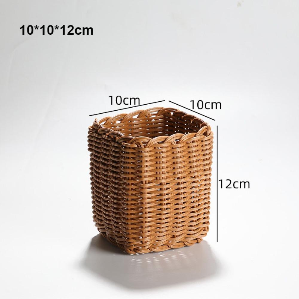 

Новые Плетеные Корзины для Сервировки из Ротанга и Ивы, Бытовые, 10 Стилей, Плетеные Вручную, Корзина для Хлеба, Фруктов, Овощей, Ротанговая Корзина