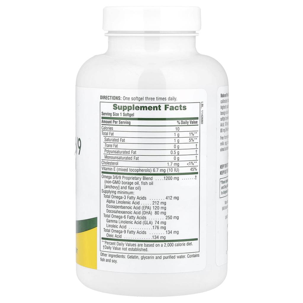 Ultra Omega 3/6/9, 120 Weichkapseln