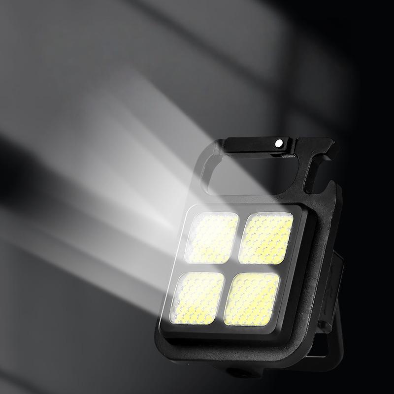 1Pcs Outdoor Portable Work Light High Brightness Cob Led Flashlight Camping Lamp With 500Mah Usb Charging Waterproof