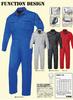 Xebec Coveralls Royal Size 3L 34007-46-3L, Blue,