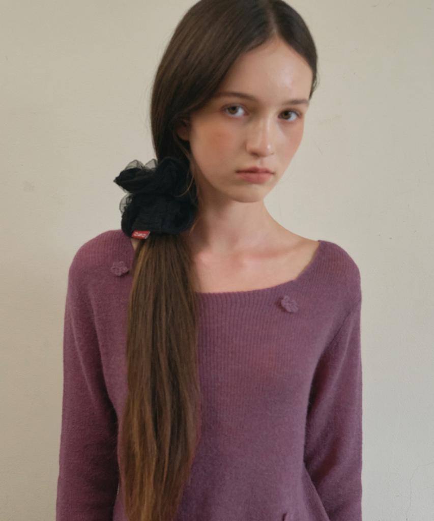 Ournostalgia Cloud Lace Scrunchie_3Color(O25-Acc03)