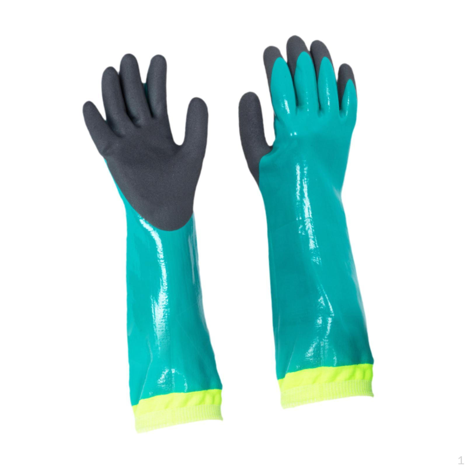 

Перчатки для рыбалки, резиновые, для защиты рук при работе с морепродуктами, для садоводства и огородничества Elastic Closure