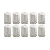 10 Pcs Hand Wheel Switches Underfloor Heating Manifold Accessories M30×1.5 White Floor Heating Water Separator Valve Core