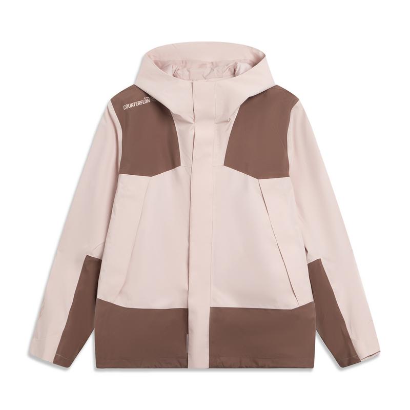 

Куртка Li Ning Outdoor CF Water Dragon три в одном на молнии, унисекс, черная AEMV063-1 S