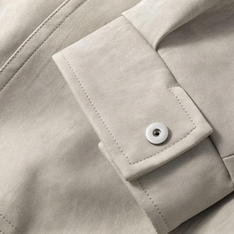 Mark Fairwhale Men's Casual Stand Collar Jacket